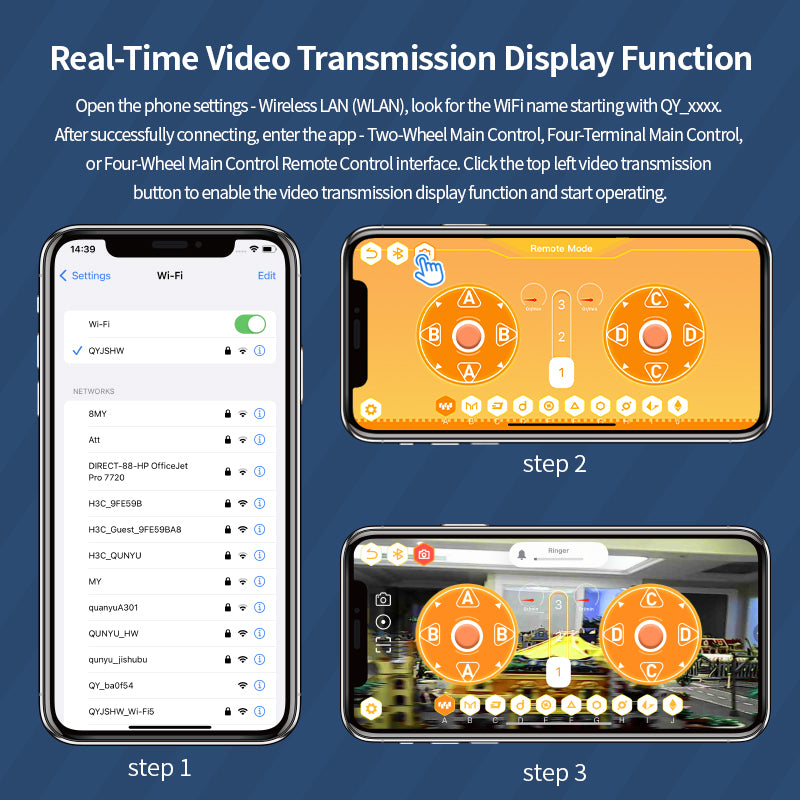 WI-FI CAMERADiverse Play Modes for Building Blocks | Multiple Functional ModulesEasy to Learn Programming