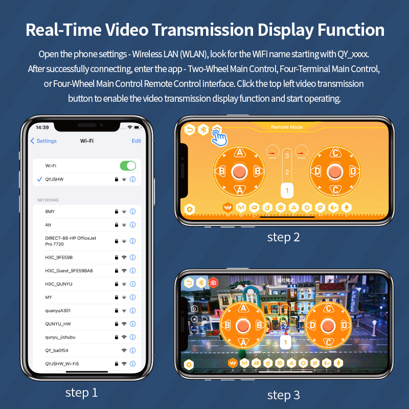WI-FI CAMERADiverse Play Modes for Building Blocks