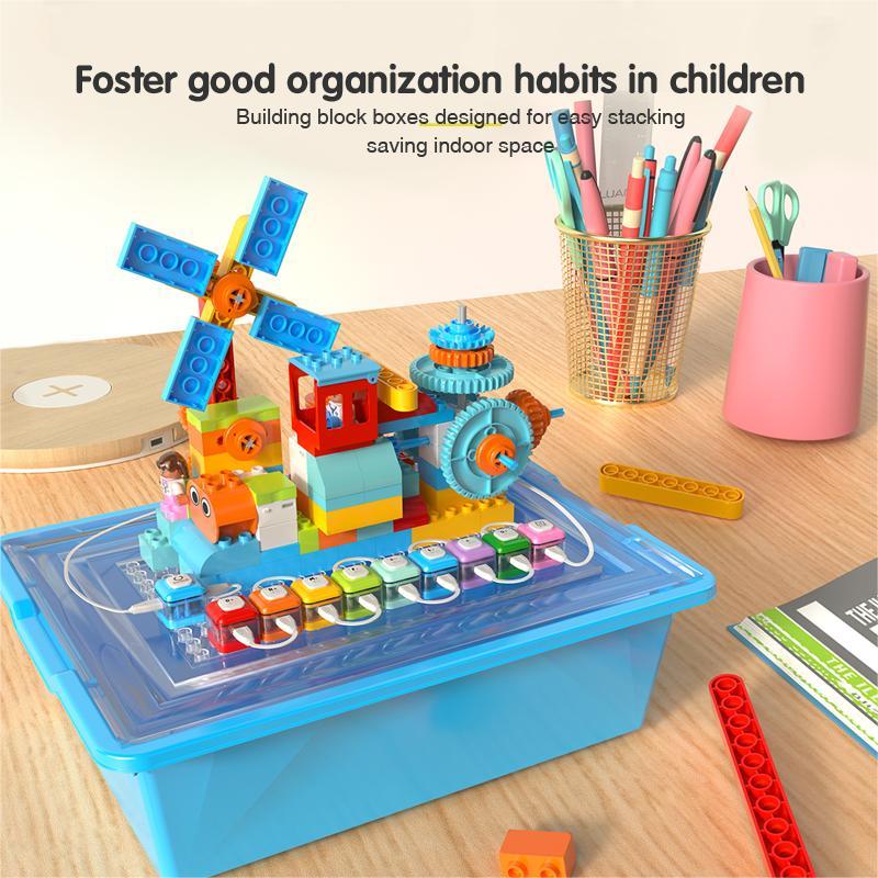 CB51B Musical building blocks (Storage Bucket)