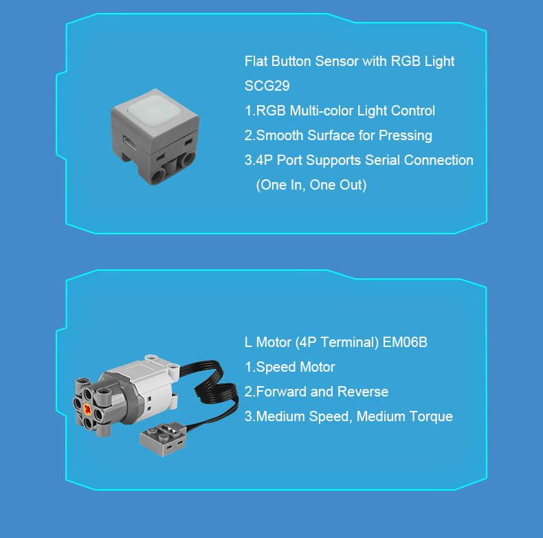 CB16A Eight Terminal Set| Multiple Functional ModulesEasy to Learn Programming