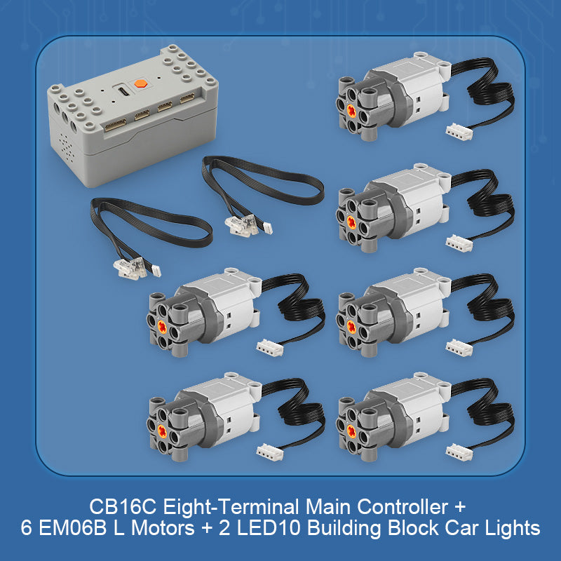 CB16C 8-Terminal Main Control (6-Motor Version) | Multiple Functional ModulesEasy to Learn Programming