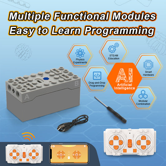 CB26 Four-Motor Main Control Kit | Multiple Functional ModulesEasy to Learn Programming