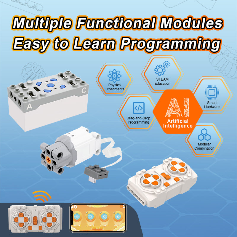 CB66 Four Terminal Set | Multiple Functional ModulesEasy to Learn Programming