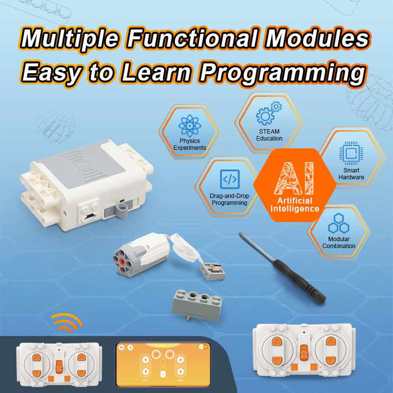 CB67A AA Battery Box Programmable kit |  Multiple Functional ModulesEasy to Learn Programming